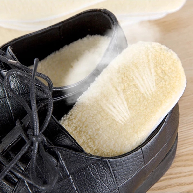 Đế Lót Giày Vải Lông Mềm Mại Dày Dặn Ấm Áp Thoải Mái Mùa Đông Cho Nam Và Nữ