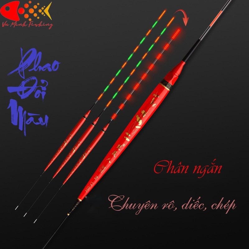Phao đổi màu chuyên rolô’ chép diếc