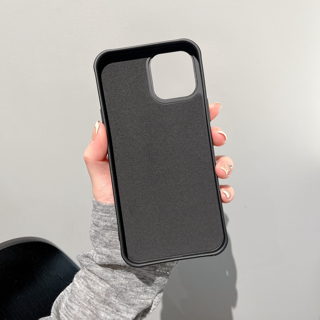 Ốp Điện Thoại Mềm Phối Len Cho iPhone14ProMax iP12Pro XS iPhone11 12Promax 13Promax 11 12 13