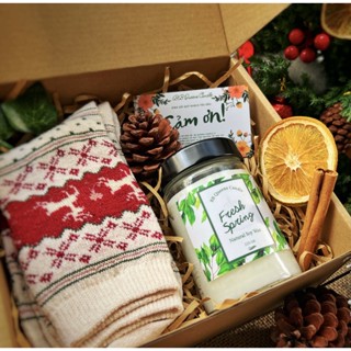 QUÀ TẶNG NOEL NẾN THƠM Handmade BB Queens Candle