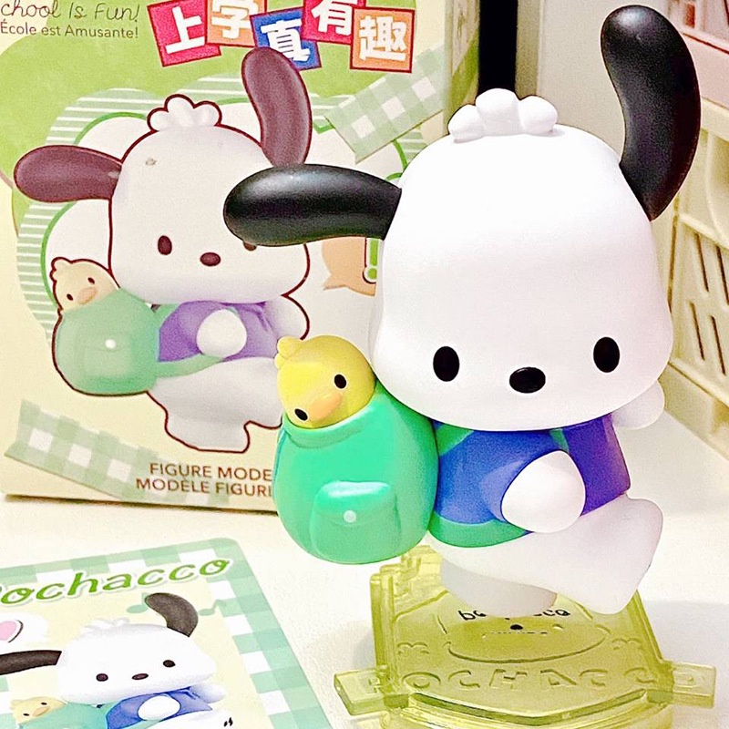 Mô Hình Búp Bê Trường Học Pochacco Thật Vui Nhộn Hợp Thời Trang Làm Quà Tặng