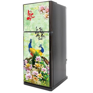 Decal dán tủ lạnh mẫu Xuân 2023
