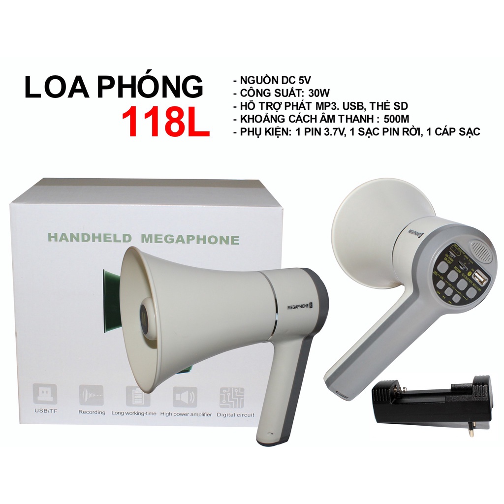 Loa phóng thanh cầm tay Mini Sunrise