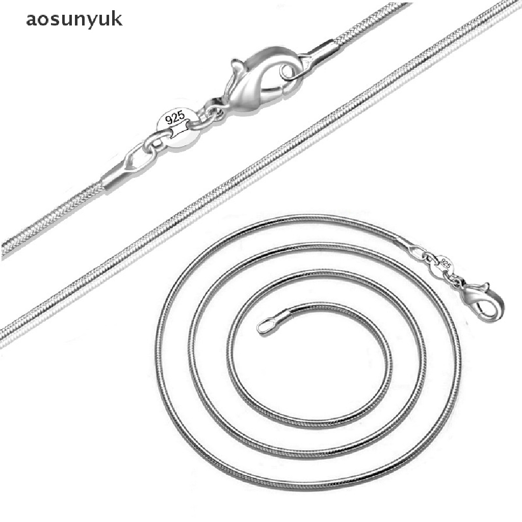 Vòng cổ Bạc Dài 16-28inch