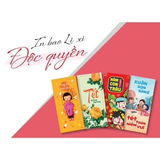 Bao Lì Xì Tết 2024 Set 10 chiếc