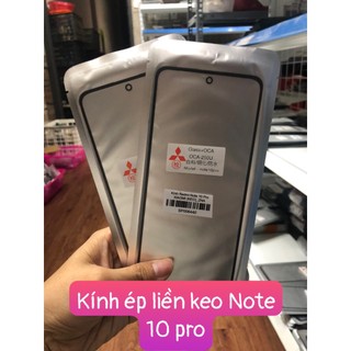 Kính ép liền keo Redmi Note 10 Pro xiaomi
