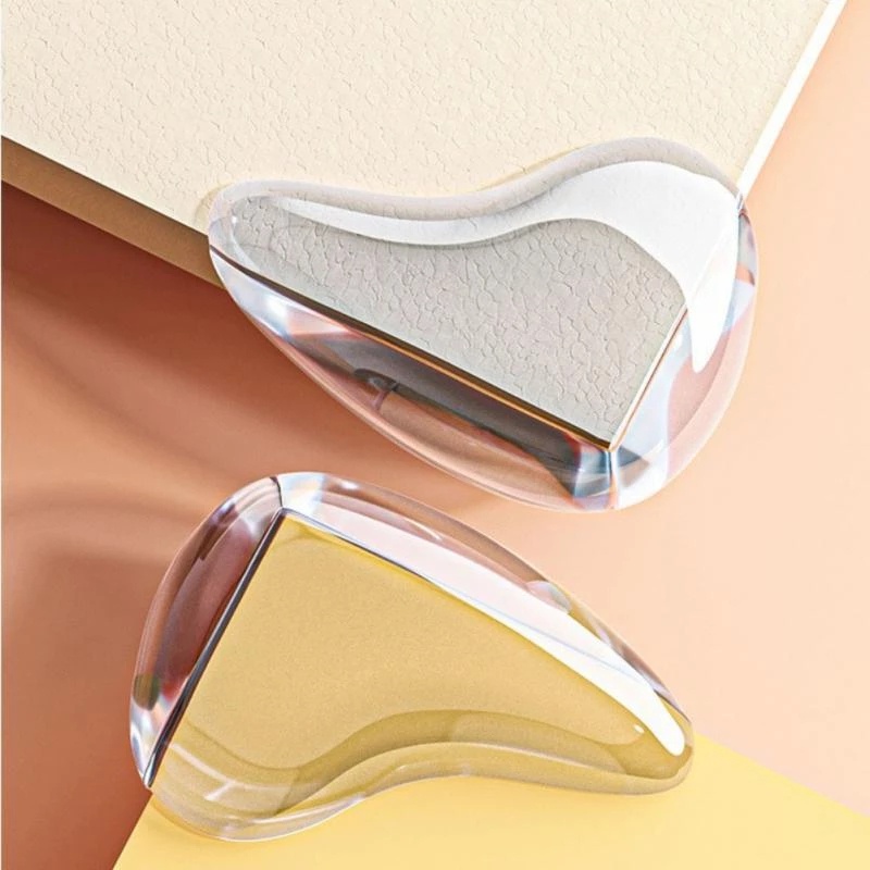Bộ 4 Miếng Bọc Cạnh Bàn Chống Va Chạm Bằng Silicon Trong Suốt Bảo Vệ An Toàn Cho Bé