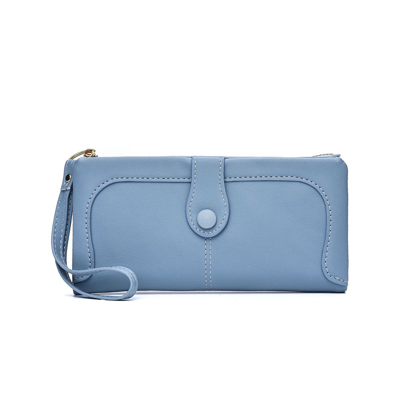 IELGY Ví Dài Gấp Đôi Đa Năng Thời Trang Hàn Quốc Cho Nữ