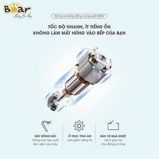[hàng trả order, không có dư] Máy xay thịt BEAR