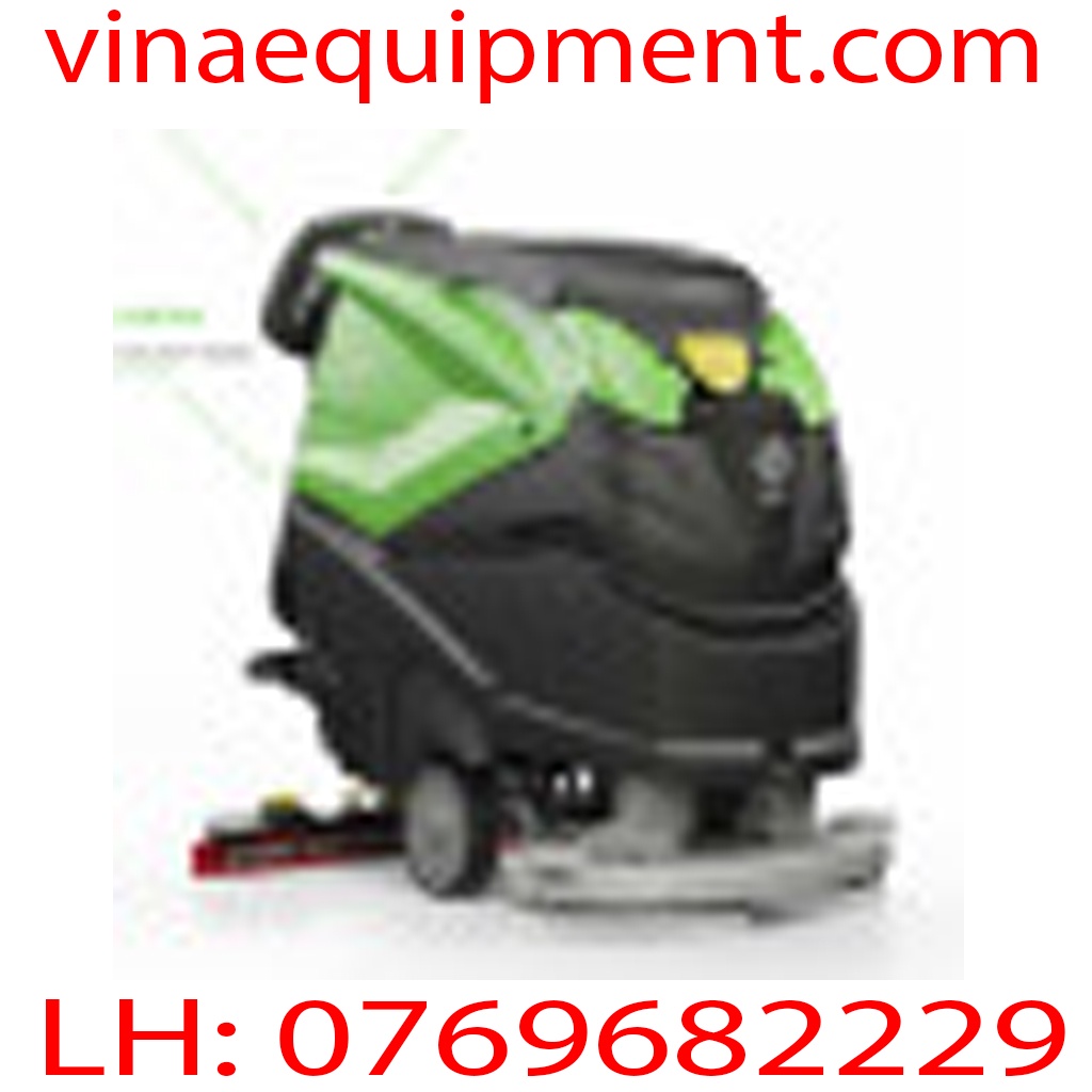 Máy chà sàn liên hợp đẩy tay hoạt động ắc quy, 2475 m2/h