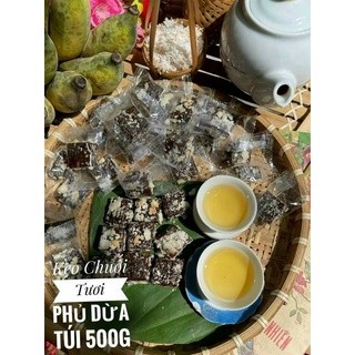Kẹo chuối cơm dừa - siêu ngon 100g /250g / 500g