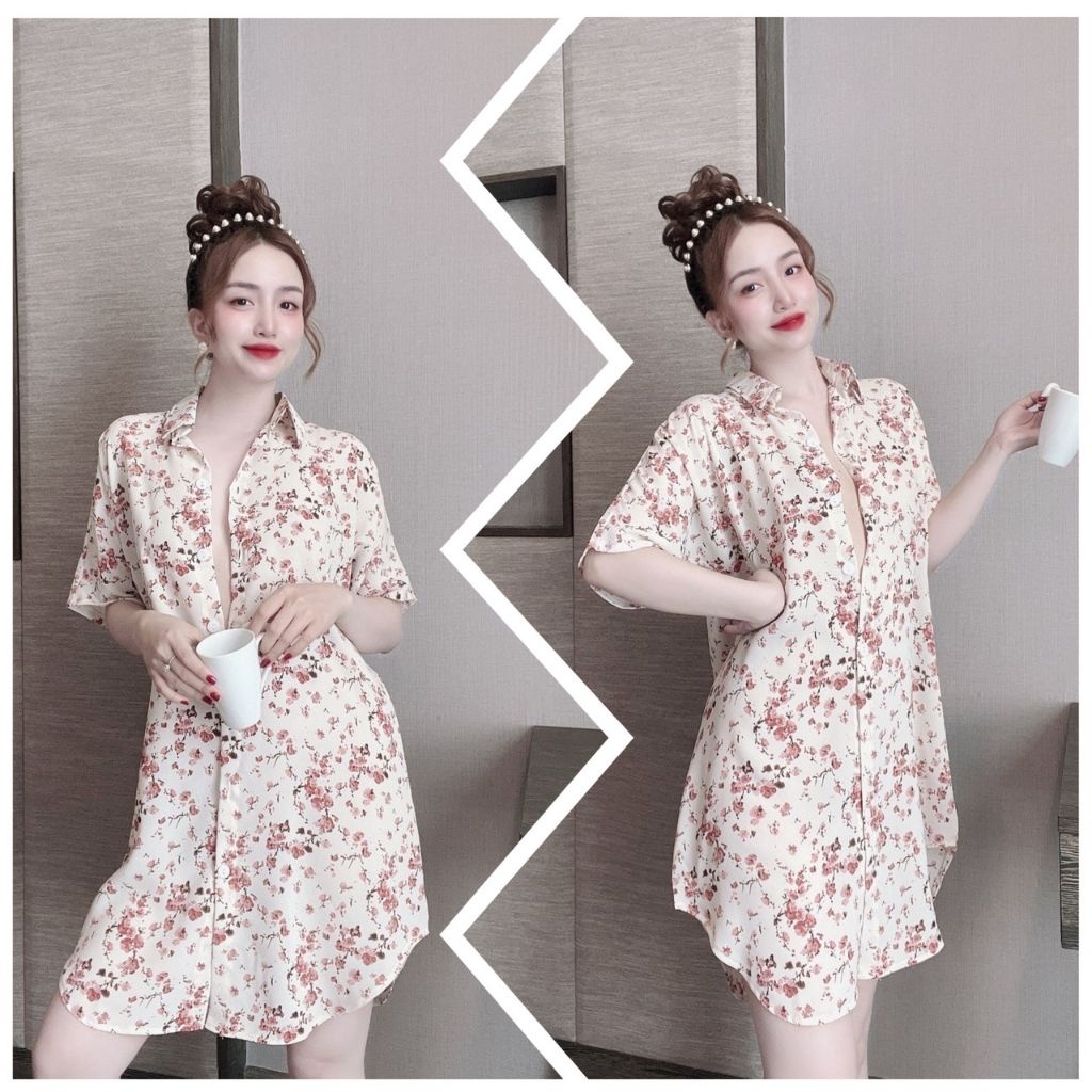 Váy ngủ sexy BIGSIZE MIKY, Đầm ngủ sexy lụa Mango Chất Siêu Mát Dáng Siêu Xinh &lt; 65Kg