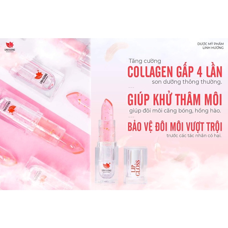 SON DƯỠNG MÔI CHỨA VÀNG 24k