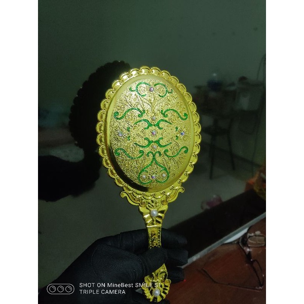 2 mẫu Gương cầm tay hầu đồng size trung