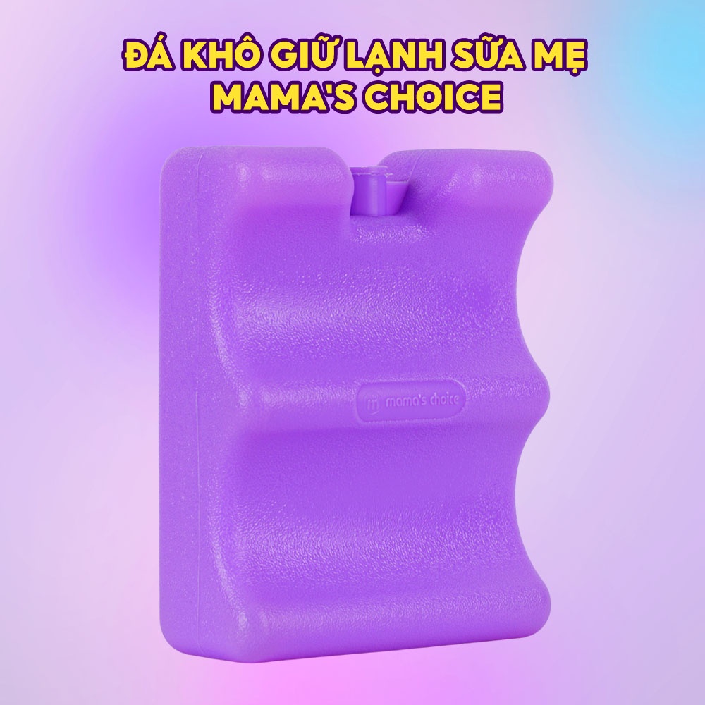 Đá Khô Bảo Quản Sữa Mama’s Choice, Giữ Lạnh Sữa Mẹ Lên Đến 14 Tiếng, Chất Liệu Gel Y Tế Cao Cấp, Độ Bền Từ 4-5 Năm
