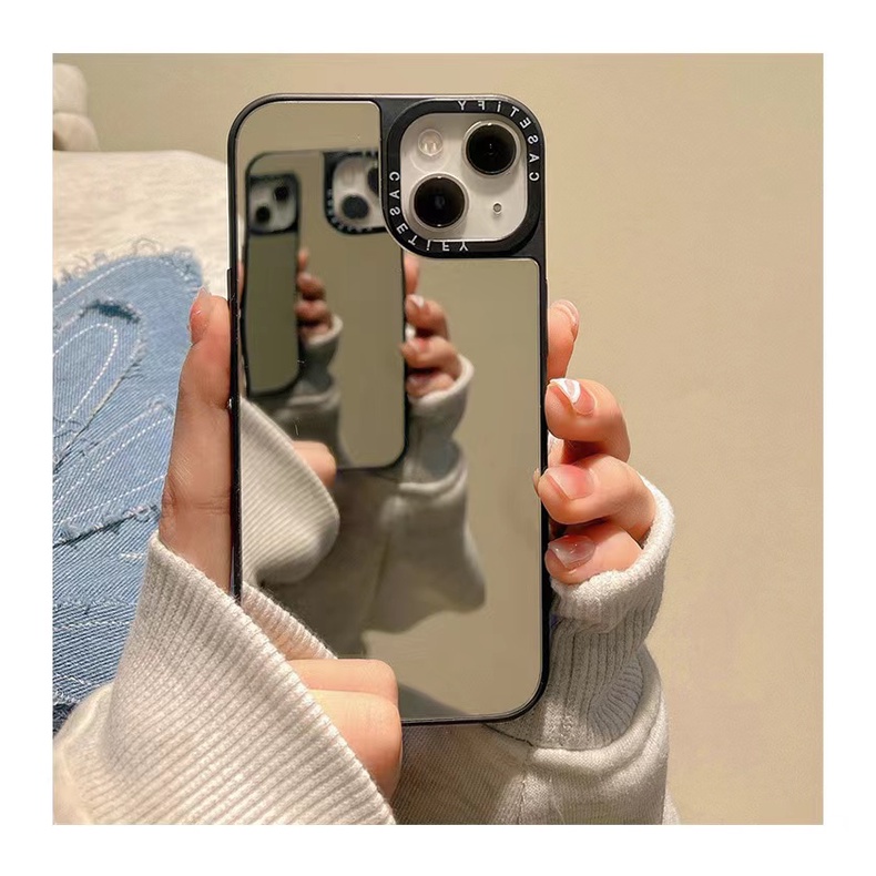 Ốp Điện Thoại Mặt Gương Cho iPhone14 / 13 / 12 / 11 / Pro / Max