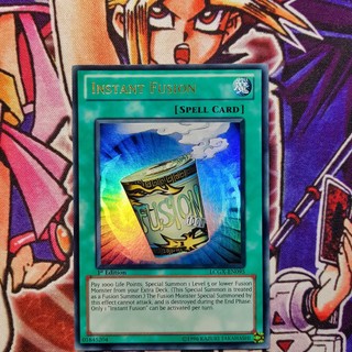 Thẻ bài Yugioh chính hãng | Instant Fusion | LCGX Ultra Rare