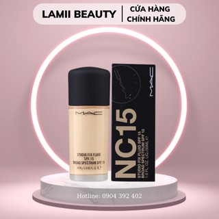 Kem nền mac studio fix fluid spf 15 30ml - lamii beauty