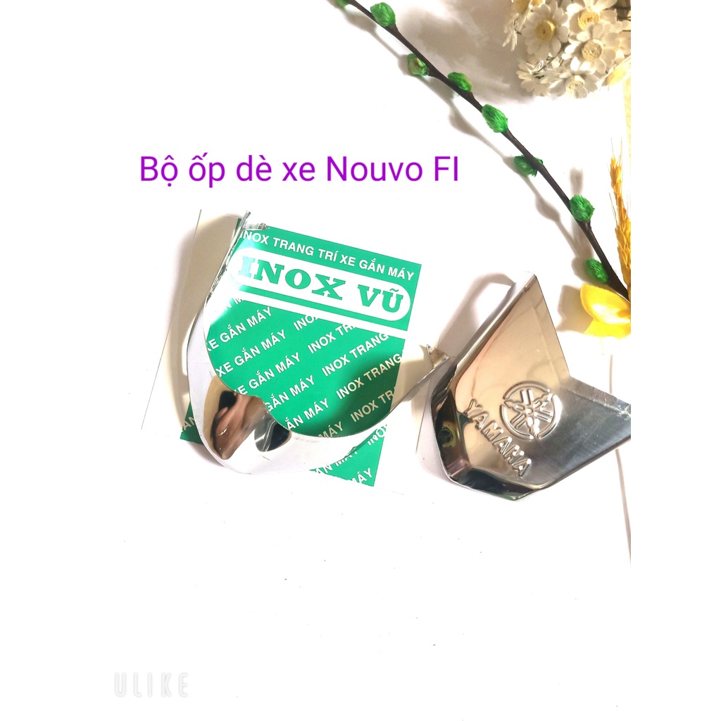 Ốp dè INOX xe NOUVO FI- giá 1 cặp tại xưởng INOX Vũ