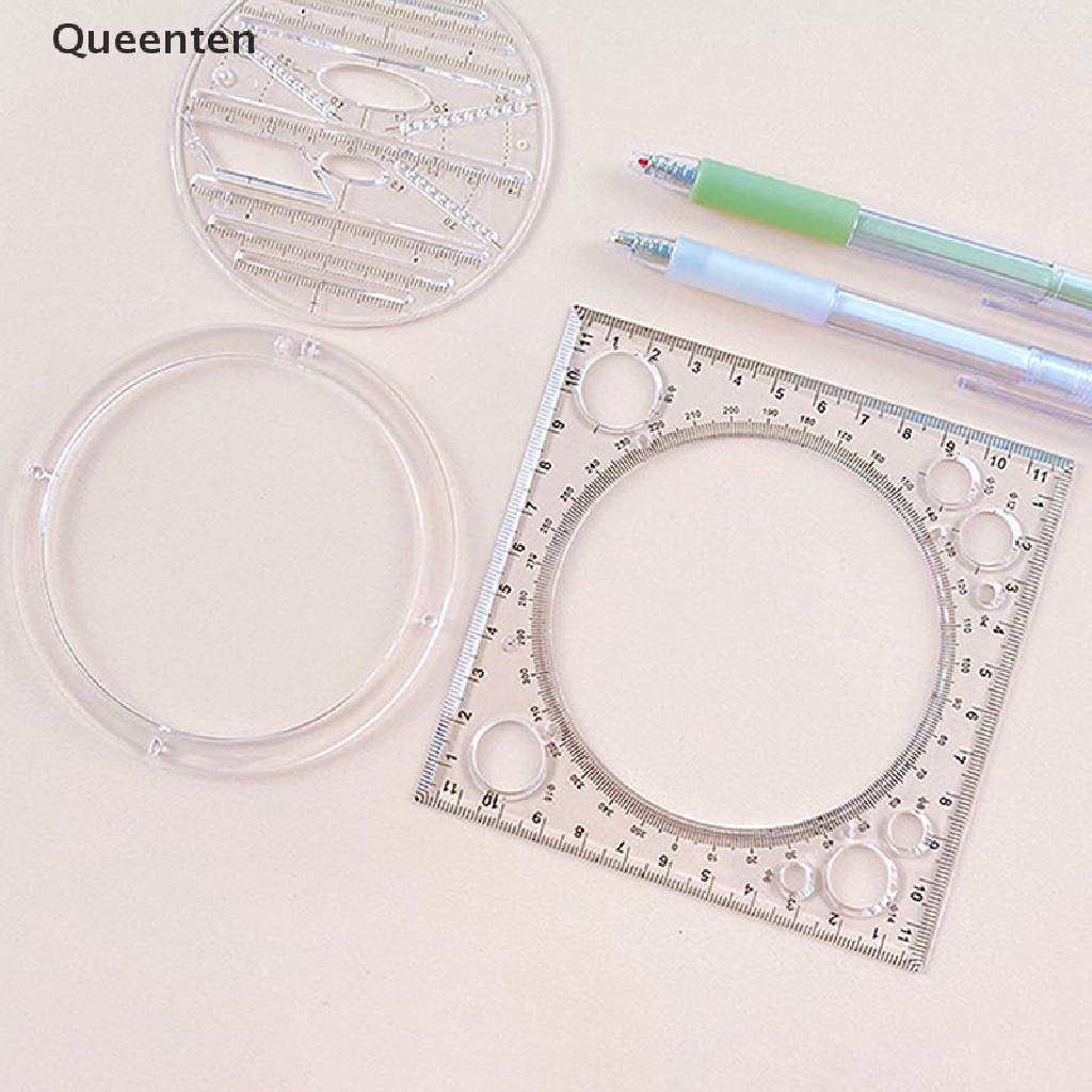 Thước Vẽ Hình Học Góc Queenten al QT