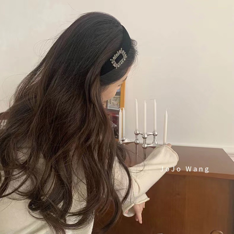 Kẹp Tóc Vải Nhung Phong Cách Hàn Quốc Mới Cho Nữ