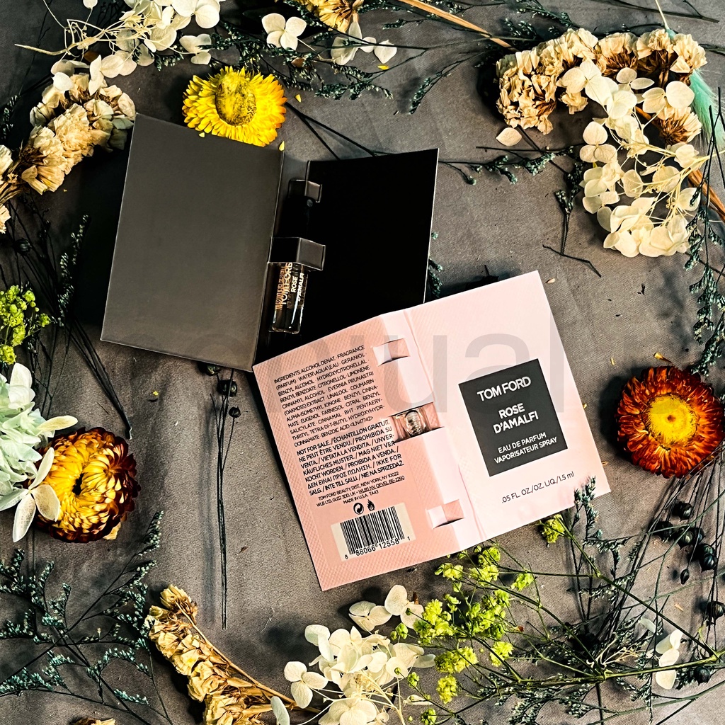 Chai nước hoa trung tính 1.5ml - Tom Ford Rose D'Amalfi