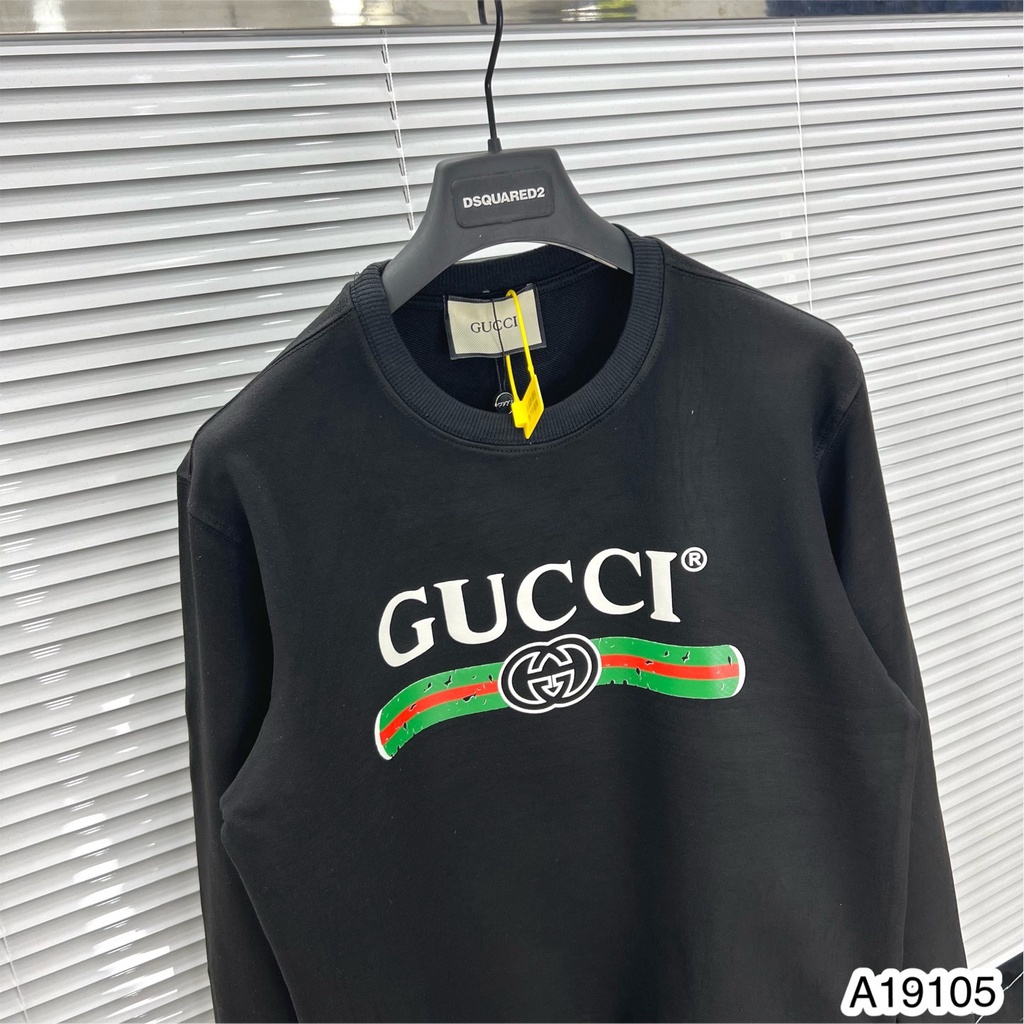 Áo Sweater GC basic Nam Nữ, áo nỉ Form rộng chất nỉ bông 1998.Luxury