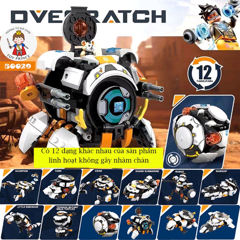 ĐỒ CHƠI LẮP RÁP LEGO ROBOT CHUỘT HAMSTER HÌNH QUẢ CẦU WRECKING BALL 12IN1 50028 50029 227PCS