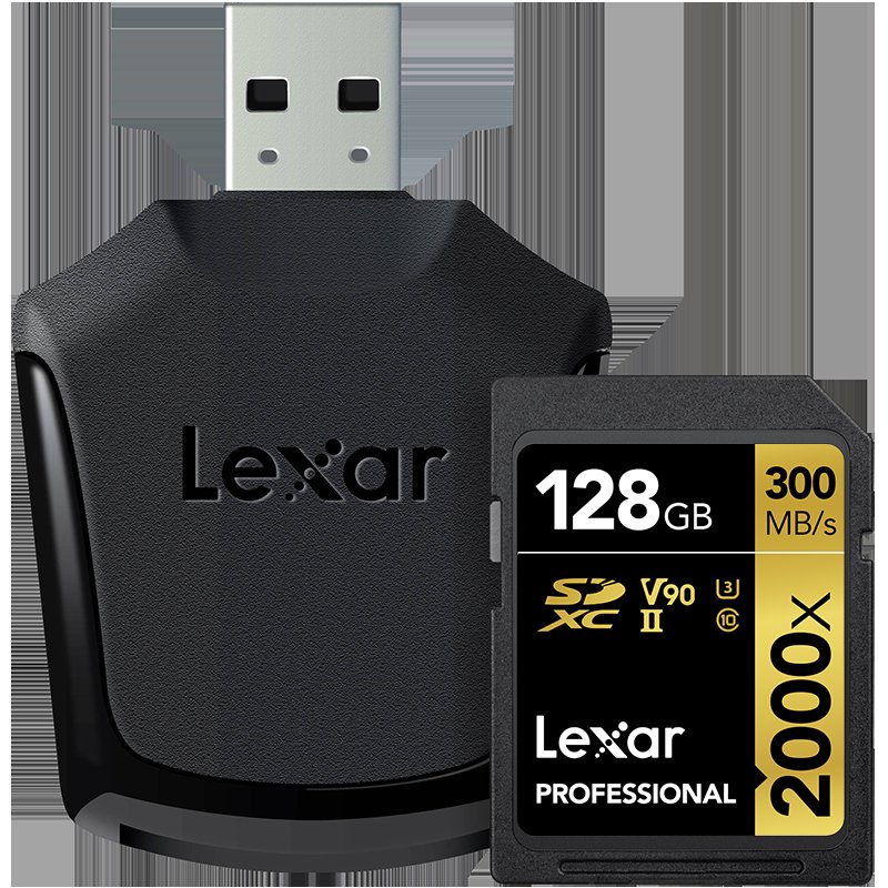 Thẻ Nhớ Lexar 128GB 64GB 32GB 300mb / s Sdhc 2000x Cho Sd Card Sdxc Uhs-ii U3