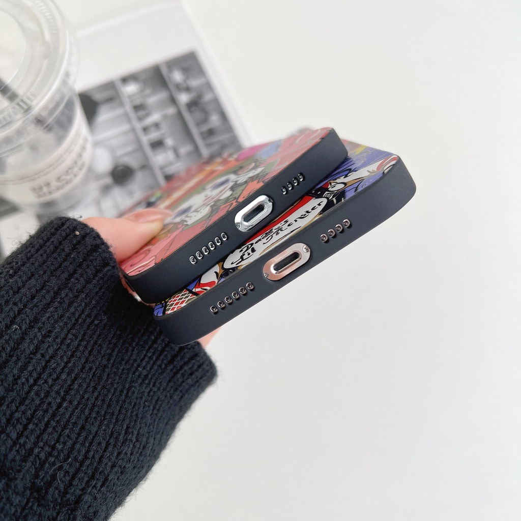 Ốp Điện Thoại In Hình Joker Và Harley Quinn Cho iPhone14ProMax iP11Pro XS iPhone11 13mini 13Promax 11 12 13 7p