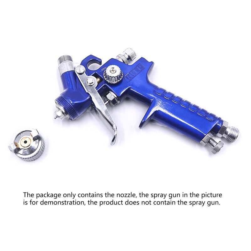 Vòi Phun Bằng Thép Không Gỉ H-2000HVLP 0.8mm 1.0mm DIY