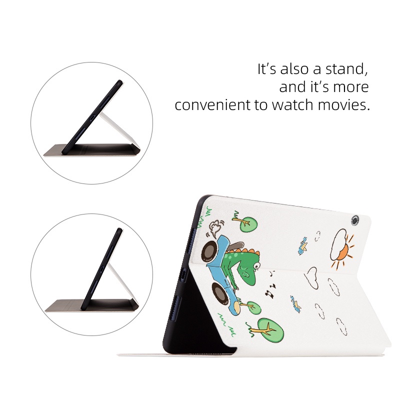 Bao Da PU Nắp Gập Kèm Giá Đỡ Chất Lượng Cao Cho Huawei MediaPad T5 / M5 10.1 "MediaPad T T5 AGS2-W09 AGS2-W19 AGS2-L03 AGS2-L09