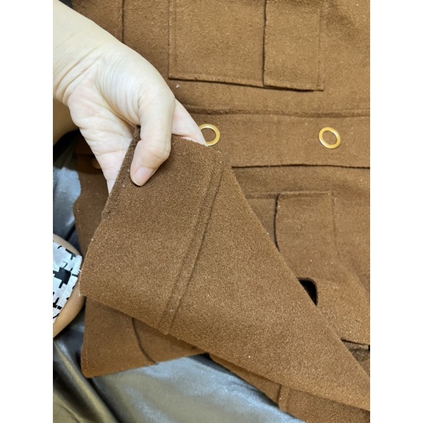 Pass Áo Khoác Nâu