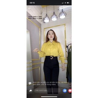 Áo sơ mi kiểu công sở xả