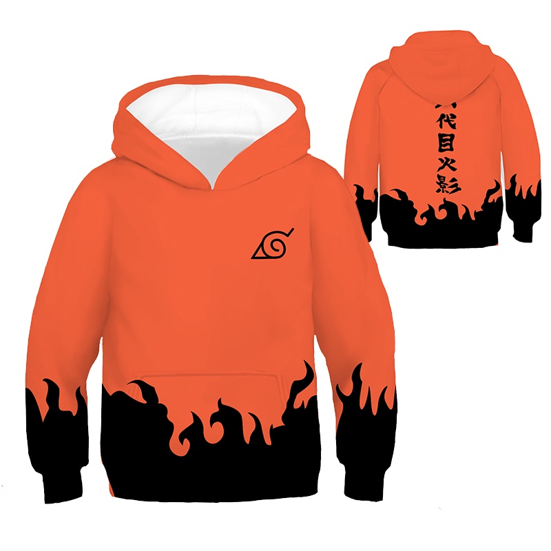 ✿✸☜Áo Hoodie In Hình Naruto 3d Thời Trang 2023 Cho Bé