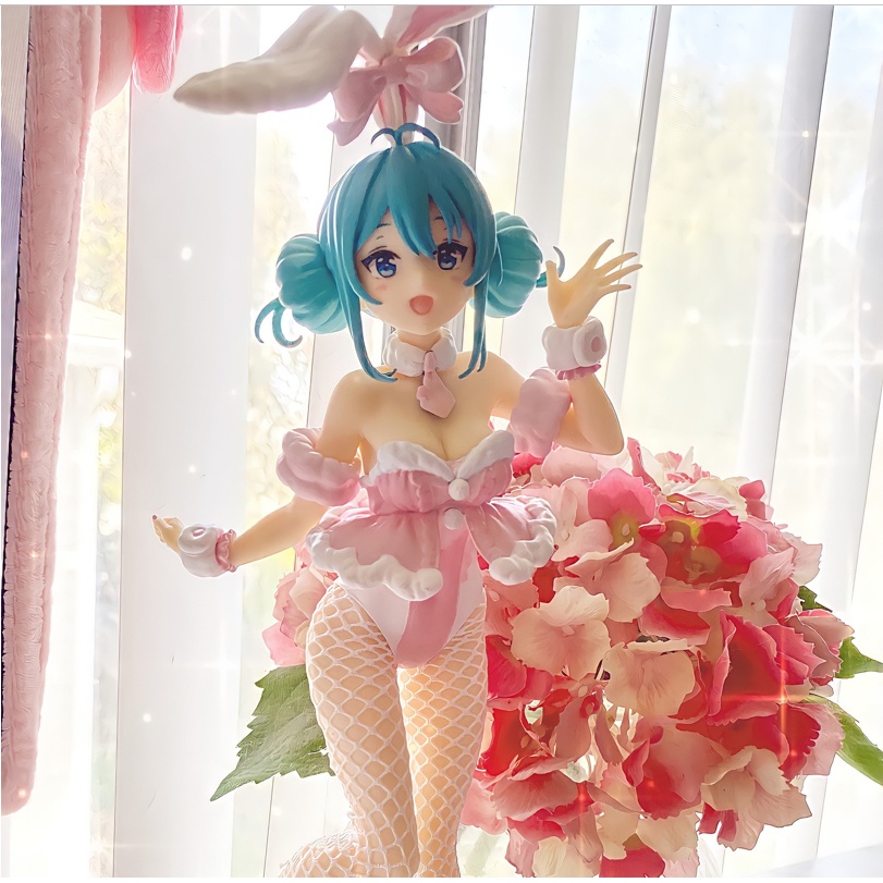 Mô hình Hatsune Miku Bicute Bunnies Figure Baby Pink Version - FuRyu