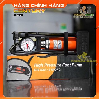 Bơm Chân Xe Đạp Xe Máy Century