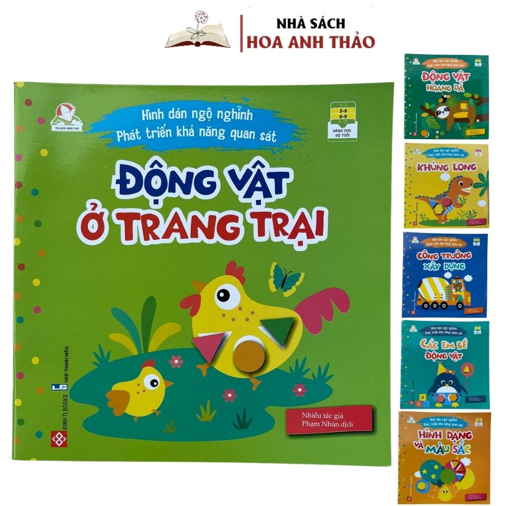 Sách - Hình Dán Ngộ Nghĩnh Phát Triển Khả Năng Quan Sát