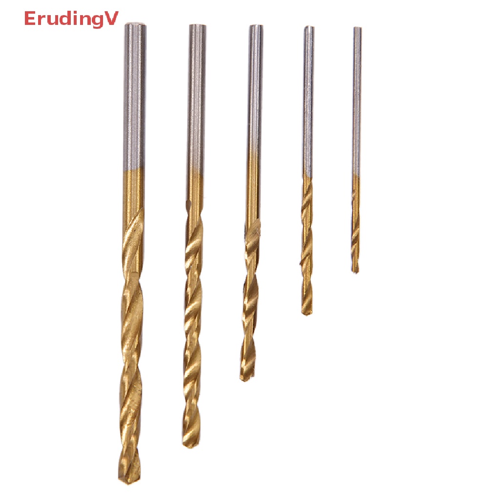 Bộ 50 Mũi Khoan Thép Titan Tốc Độ Cao 1 / 1.5 / 2 / 2.5 / 3mm