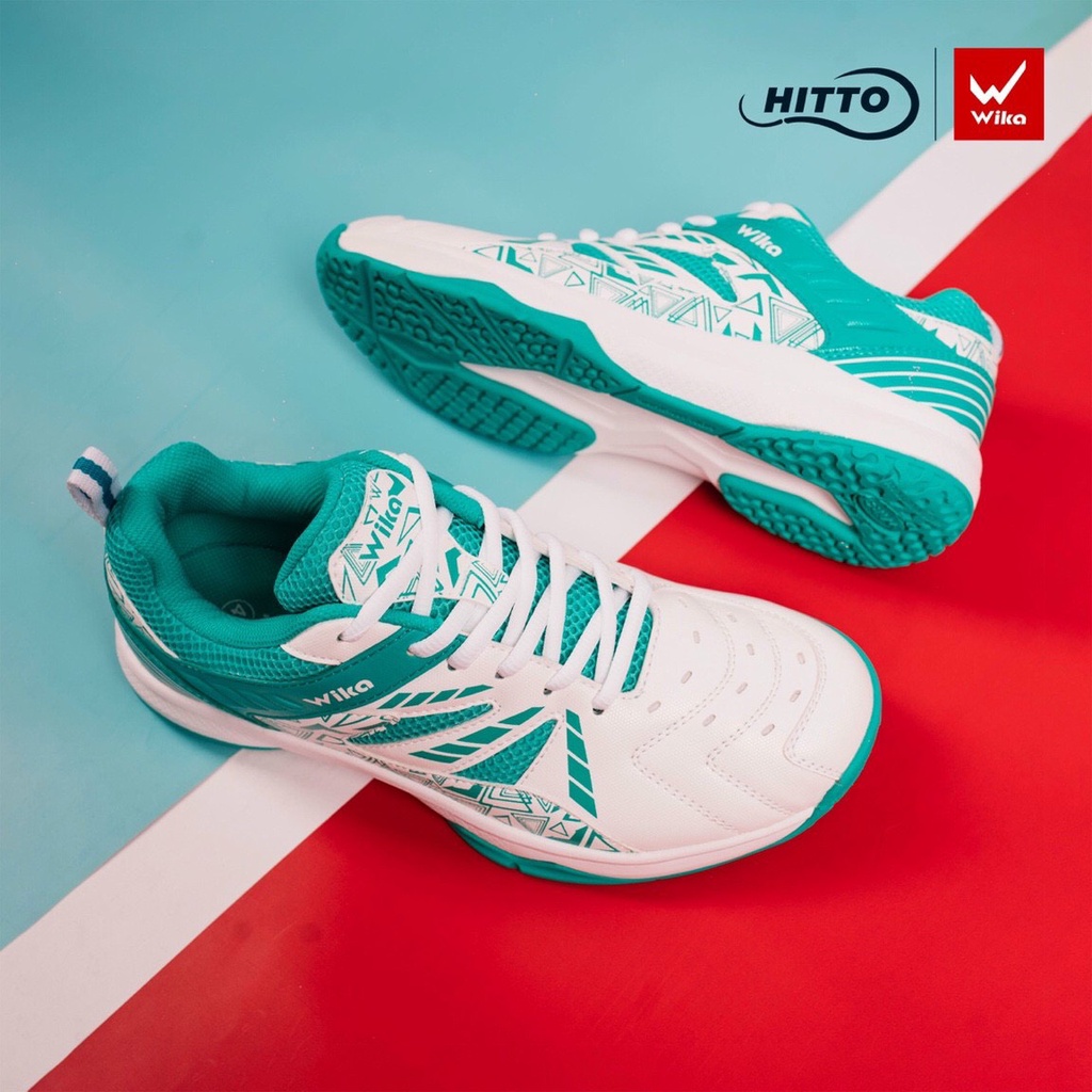 Giày Cầu Lông Wika Hitto Chính Hãng - Bóng Chuyền, Bóng Bàn, giày giảm sốc tránh chấn thương