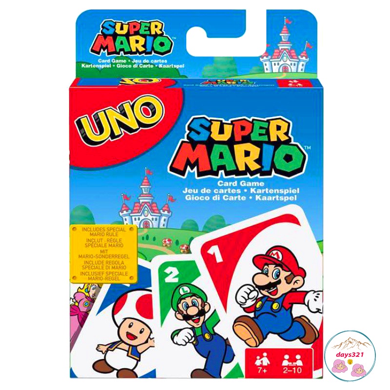 Bộ thẻ bài Uno: Super Mario độc đáo vui nhộn mô phỏng theo trò chơi cùng tên tuổi thơ 8x 9x