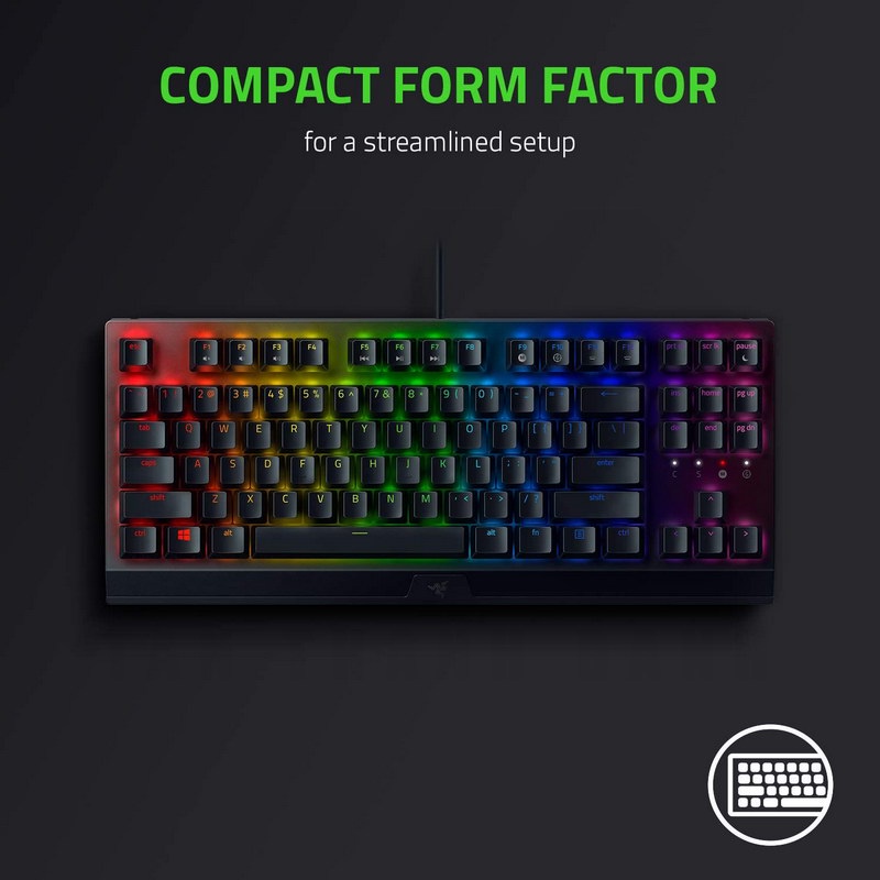 Bàn phím cơ Razer Blackwidow V3 Tenkeyless  -Bảo hành 24 tháng