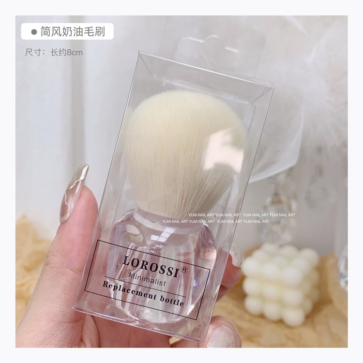 Cọ chổi phủi bụi nail cán ngắn siêu đẹp mẫu mới sang trọng