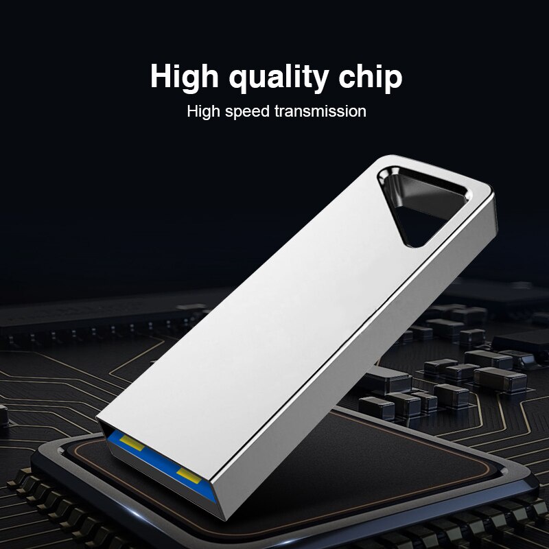 Usb 2TB 2.0 1TB Bằng Kim Loại Chống Nước