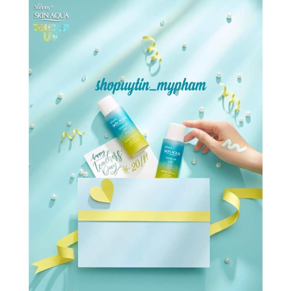 Kem chống nắng  Sunplay Skin Aqua Tone Up UV nâng tông