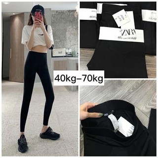 Quần Legging Cạp Cao Dáng Dài Nâng Mông Tôn Dáng