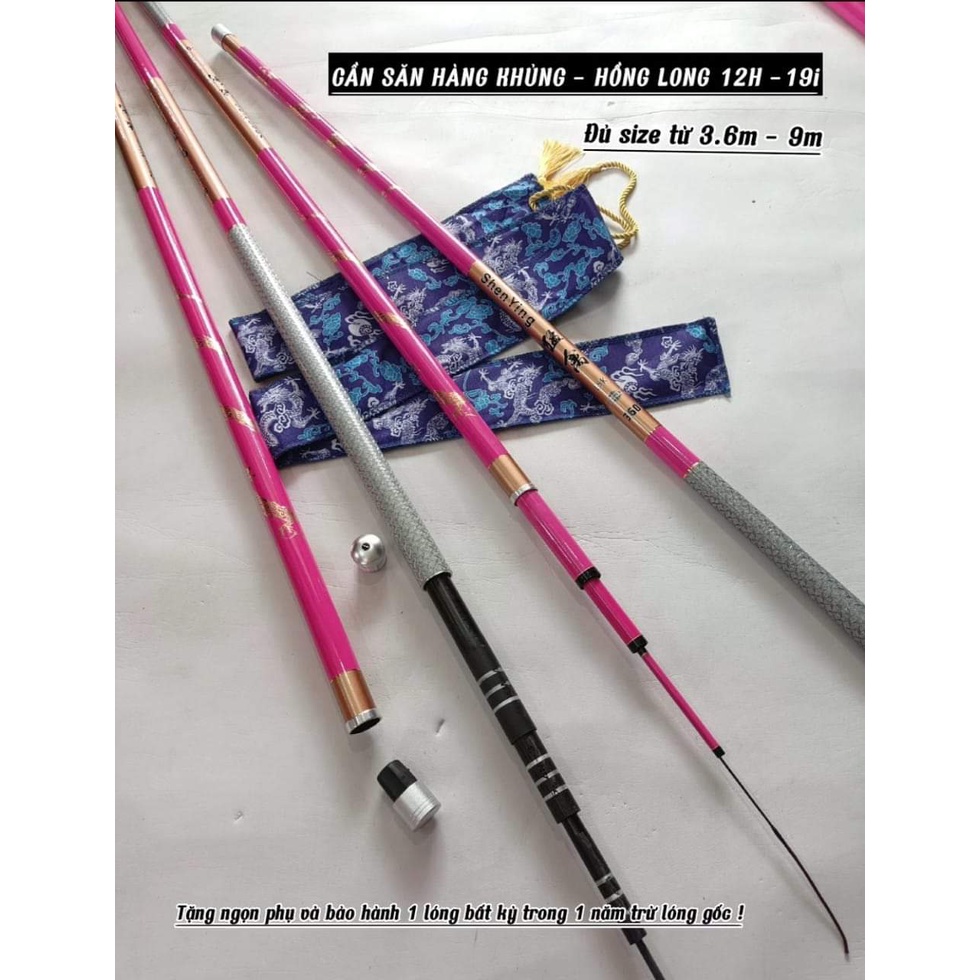 Cần câu 12h hồng long,bản săn hàng