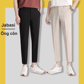 Quần âu nam quần tây nam công sở hàn quốc chất vải tuyết mưa co dãn 4 chiều dáng ôm body chống nhăn