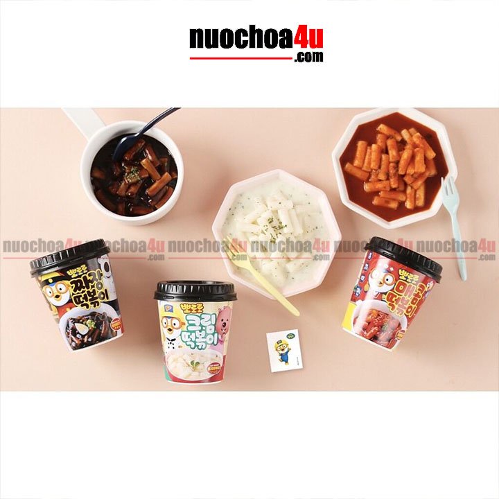 Bánh Gạo Cay Hàn Quốc MUKKO - Topokki 110g