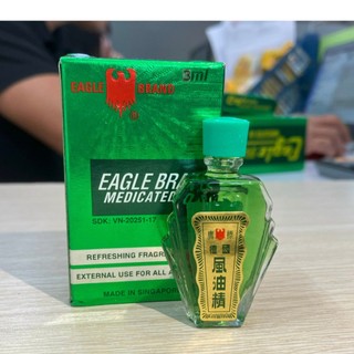 Dầu xanh con ó 3ml (Chính hãng Singapore - có xuất HD)
